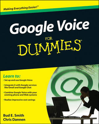 Book cover for Google Voice For Dummies