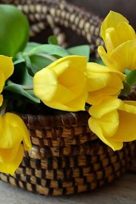 Book cover for A Basket of Yellow Tulips Journal