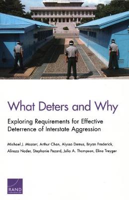 Book cover for What Deters and Why