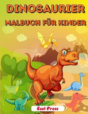 Book cover for Dinosaurier Malbuch für Kinder