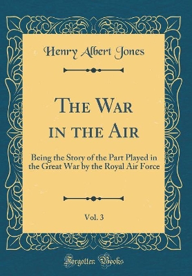 Book cover for The War in the Air, Vol. 3