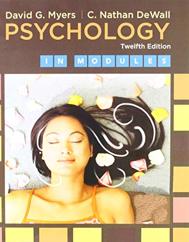 Book cover for Loose-Leaf Version for Psychology in Modules & Launchpad for Psychology in Modules (Six-Month Access)