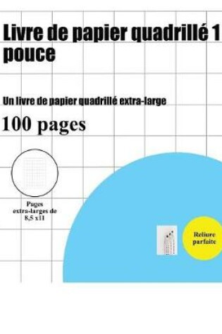Cover of Livre de papier quadrille 1 pouce