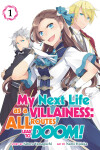 Book cover for My Next Life as a Villainess: All Routes Lead to Doom! (Manga) Vol. 1