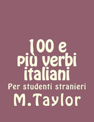 Book cover for 100 E Piu Verbi Italiani