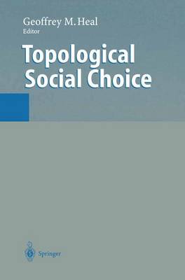 Book cover for Topological Social Choice