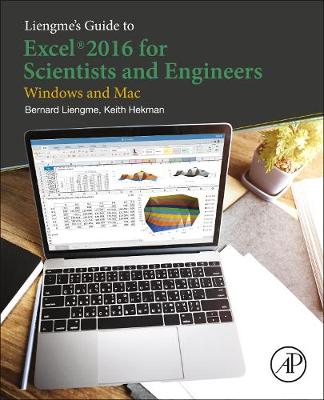 Book cover for Liengme's Guide to Excel 2016 for Scientists and Engineers