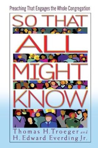 Cover of So That All Might Know