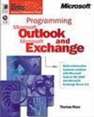 Book cover for Programming Microsoft Outlook and Microsoft Exchange