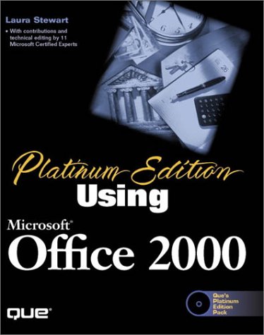 Cover of Using Microsoft Office 2000 Platinum Edition