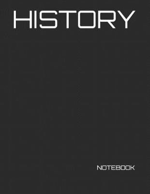 Book cover for History