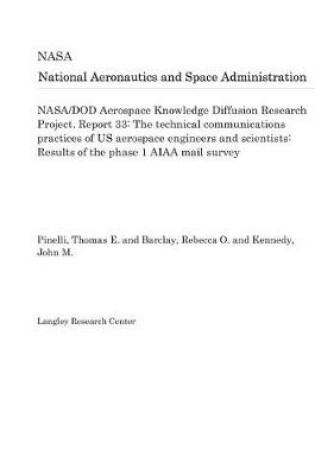 Cover of Nasa/Dod Aerospace Knowledge Diffusion Research Project. Report 33