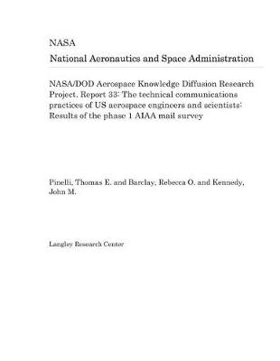 Book cover for Nasa/Dod Aerospace Knowledge Diffusion Research Project. Report 33