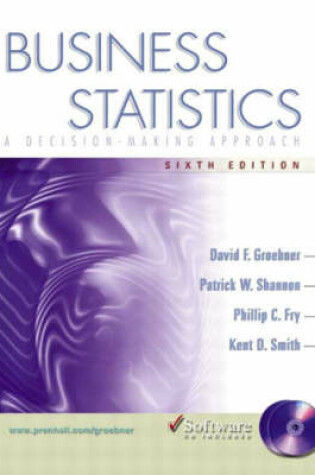 Cover of Online Course Pack:Business Statistics A Decision Making Approach (International Edition) with Blackboard Access Card