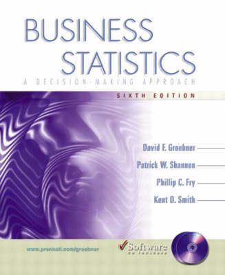 Book cover for Online Course Pack:Business Statistics A Decision Making Approach (International Edition) with Blackboard Access Card