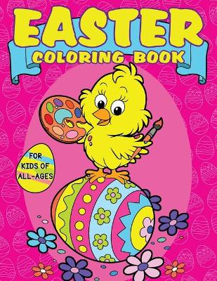 Book cover for Easter Coloring Book for Kids of All Ages