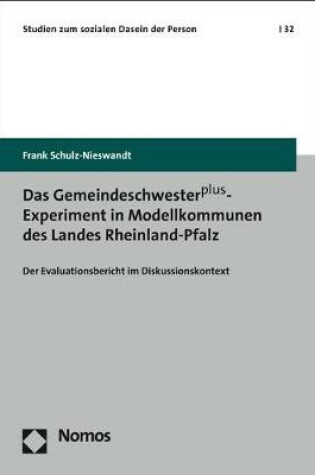 Cover of Das Gemeindeschwesterplus-Experiment in Modellkommunen Des Landes Rheinland-Pfalz