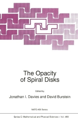 Cover of The Opacity of Spiral Disks