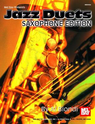 Book cover for Jazz Duets, Saxophone Edition