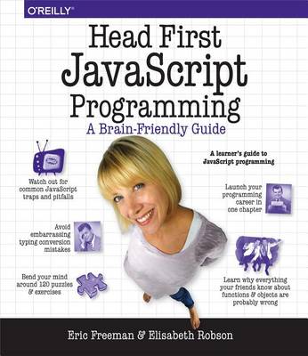 Book cover for Head First JavaScript Programming