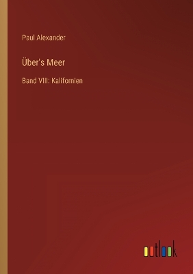 Book cover for Über's Meer