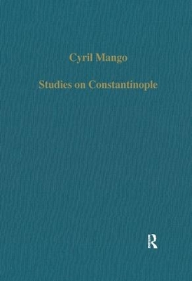 Cover of Studies on Constantinople