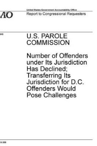 Cover of U.S. Parole Commission