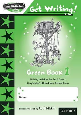 Cover of Read Write Inc Phonics Get Writing! Green 1 Pack of 10
