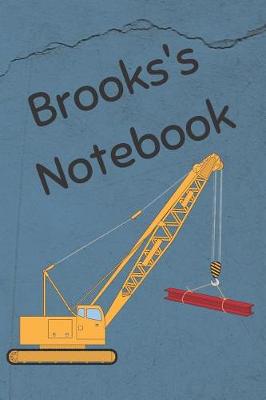 Cover of Brooks's Notebook