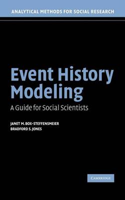 Book cover for Event History Modeling: A Guide for Social Scientists. Analytical Methods for Social Research