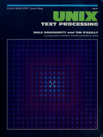 Book cover for Unix Text Processing