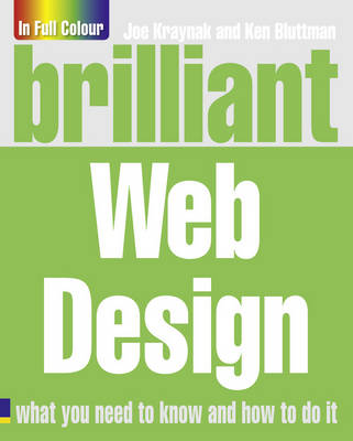 Book cover for Brilliant Web Design