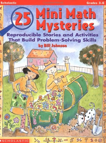 Book cover for 25 Mini-Math Mysteries