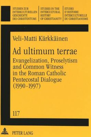 Cover of Ad Ultimum Terrae