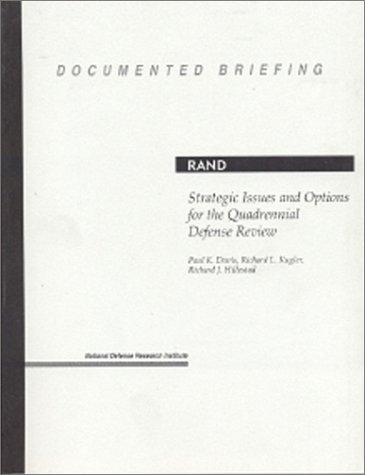 Book cover for Strategic Issues and Options for the Quadrennial Defense Review