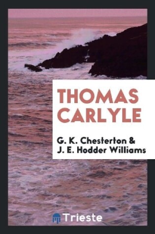 Cover of Thomas Carlyle