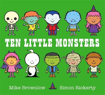 Book cover for Ten Little Monsters
