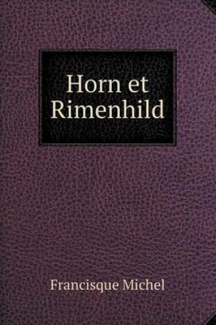 Cover of Horn et Rimenhild