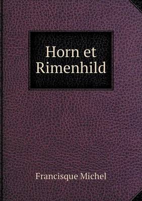 Book cover for Horn et Rimenhild