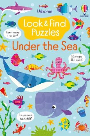 Cover of Look and Find Puzzles Under the Sea