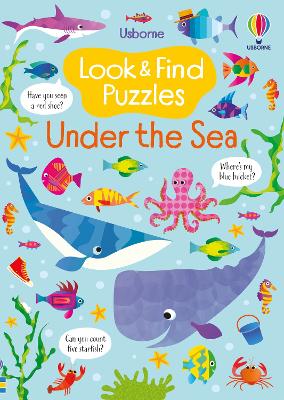 Book cover for Look and Find Puzzles Under the Sea