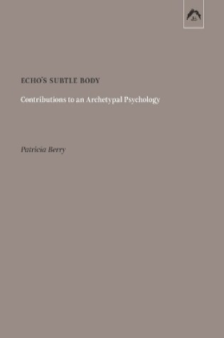 Cover of Echo's Subtle Body