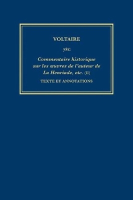 Book cover for Complete Works of Voltaire 78C