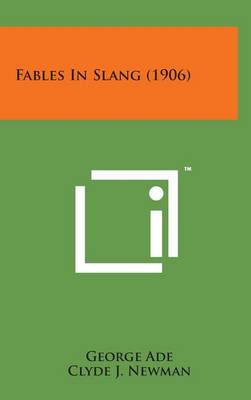 Book cover for Fables in Slang (1906)