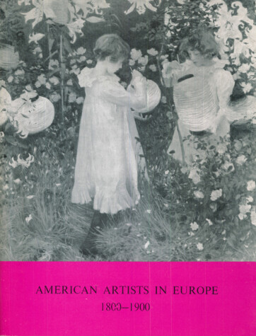 Book cover for American Artists in Europe, 1800-1900