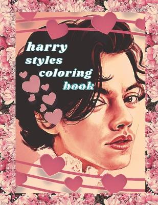 Book cover for Harry Styles Coloring Book