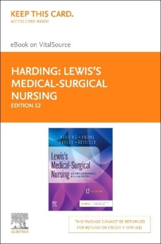 Cover of Lewis' Medical-Surgical Nursing Elsevier eBook on Vitalsource (Retail Access Card)