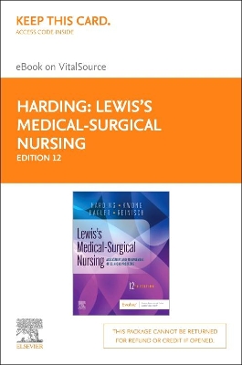 Cover of Lewis' Medical-Surgical Nursing Elsevier eBook on Vitalsource (Retail Access Card)