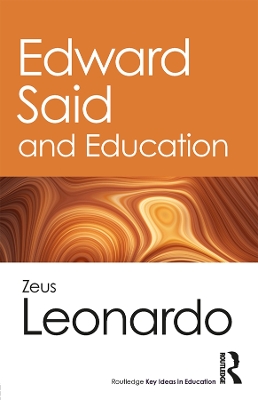 Book cover for Edward Said and Education