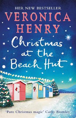 Book cover for Christmas at the Beach Hut